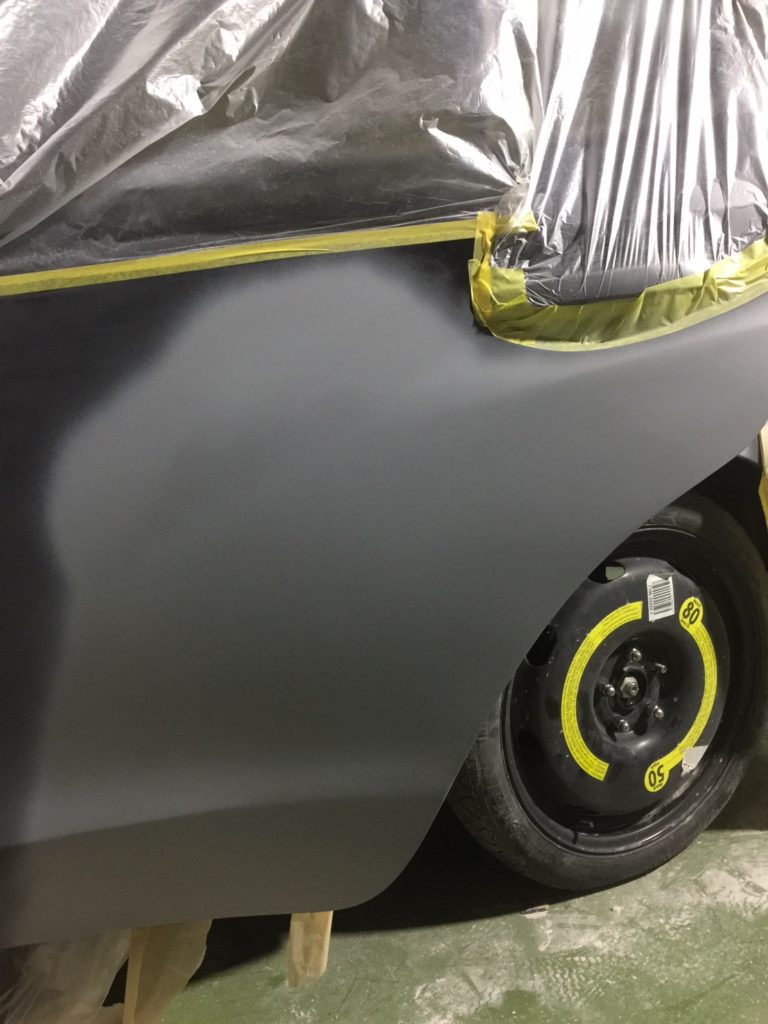 諏訪市より リアフェンダー板金塗装事例 スバル Wrx 長野県松本市の板金塗装キズへこみ事故車の修理 実績4800台 トップオートサービス